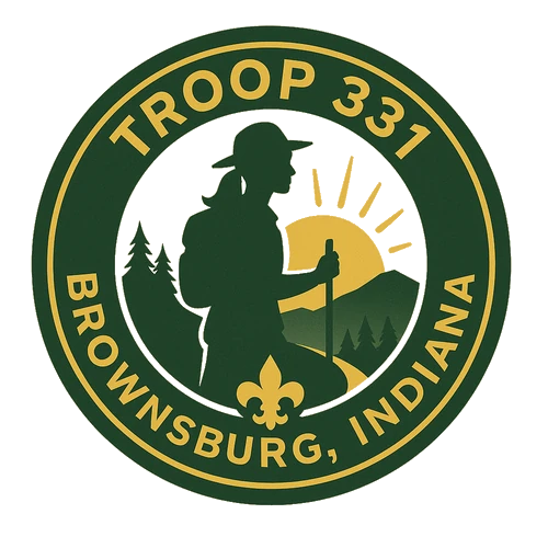 Troop 331, Brownsburg, Indiana badge
